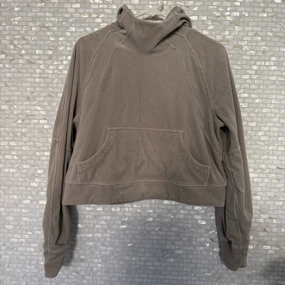 Lululemon Scuba Oversized Velvet Hoodie